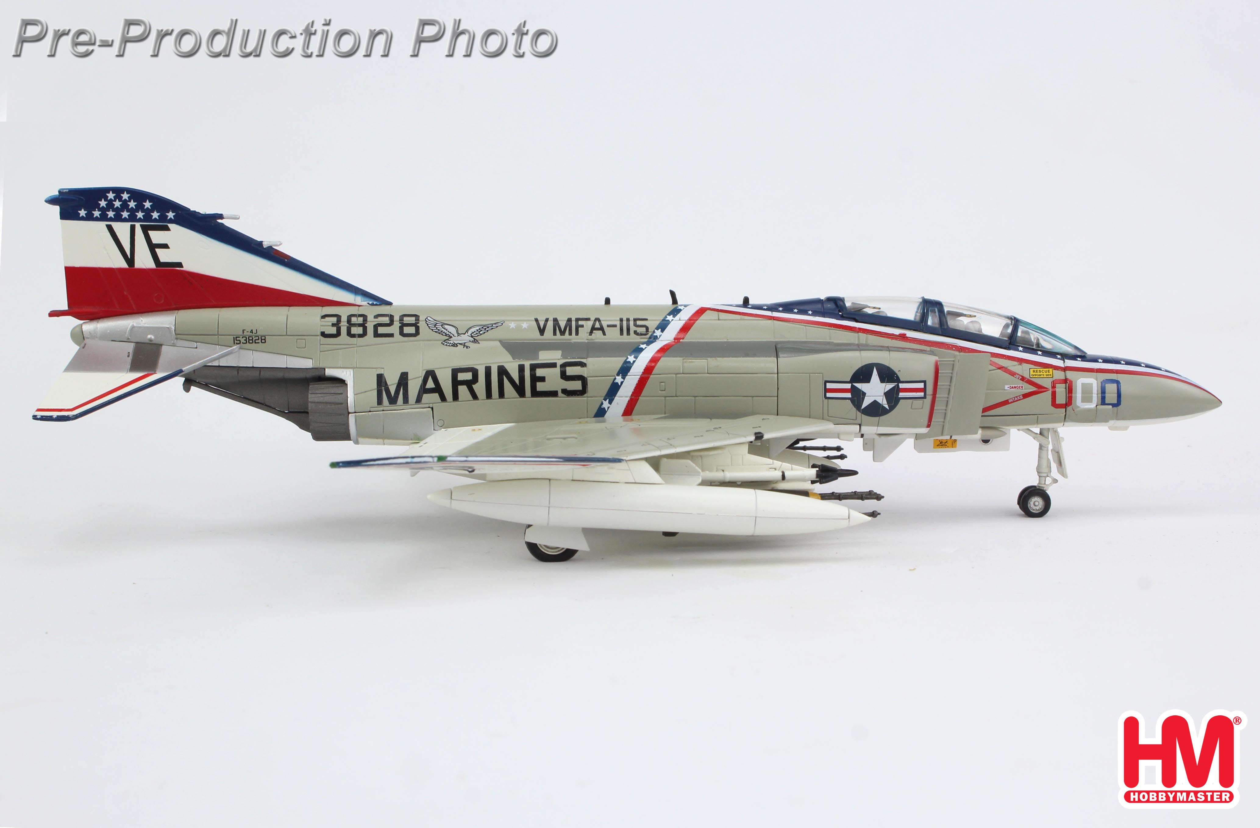 F-4J Phantom II 153828, US Marines, MCAS Iwakuni, 1976